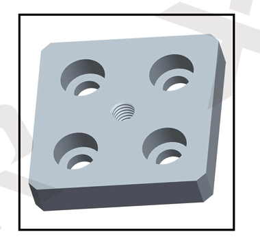 铝端面连接板1-2